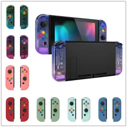 Cas de boîtier de contrôleur à main à l'extrematisation avec boutons complets Boutons de bricolage Case de coquille de remplacement pour NS commutateur joycon oled joycon