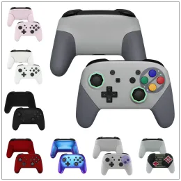 Cas extremère des bâtons de bâtons octogonaux conçus du boîtier de souche de bricolage de support de support de remplacement plaque arrière pour le commutateur NS Switch Pro Controller