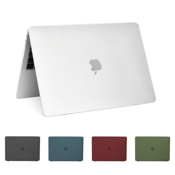 Case Foggy ordinateur portable pour MacBook Air 13 A2337 A1466 pour Mac M1 Chip Pro 13.3 A2338 pour MacBook Pro 14 16 Couverture de protection mate