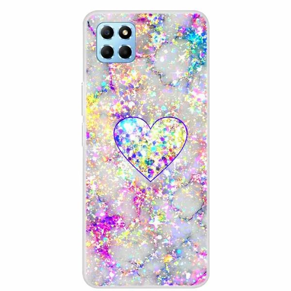 Casos para Honor X6A 4G Cubierta Clear Marble Soft Tpu Silicone Covers para Huawei Honor X6A Case Honorx6a X6 A WDY-LX1 Gubor