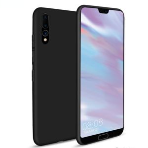 Étuis pour Huawei P20/P20 lite/P20 Plus étui cristal et givré couleur unie étui pour Huawei toutes les séries couverture arrière Fundas