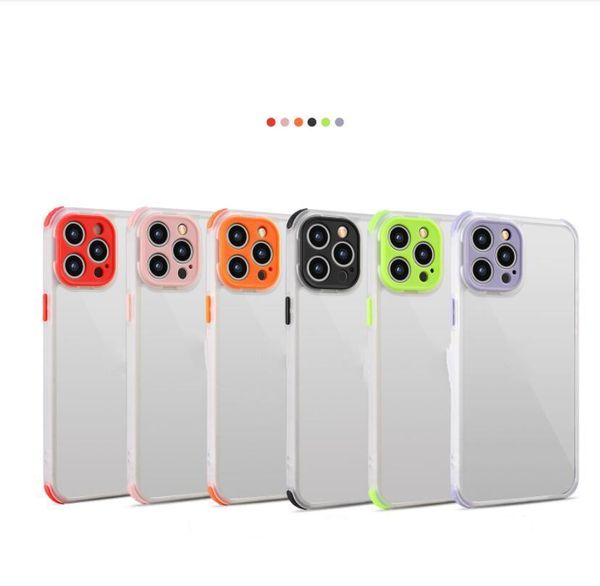 Estuches para iPhone 11 12 13 Pro Max mini X Xs 7 8 Plus Protección de cuerpo completo de color de doble capa Cubierta suave a prueba de golpes