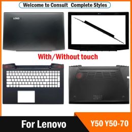 Cas pour Lenovo Y50 Y5070 Non Touch AM14R000400 avec touche AM14R000300 Couvercle arrière / Cortret arrière / Hinges / Palmrest / Botrest