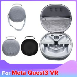 Cases for Meta Quest 3 opbergtas draagbare eva box reisbeschermende draagtas met schouderriem voor meta quest3 VR -accessoires