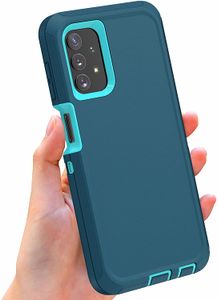 Étuis pour Motorola G Stylus 2022 2021 5G E7 E E6 E5 G9 G8 G7 G6 Plus Play Power 2020 Defender Housse de protection robuste pour téléphone avec protecteur d'écran intégré