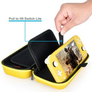 Cas pour Nintendo Switch Lite Storage Sac Eva Hard Case Portable Game Console transporter une couverture de protection pour les accessoires de jeu Switch Lite