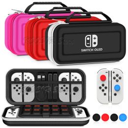 Cas pour Nintendo Switch Oled Portable Hand Case Rangement Sac de stockage Nintend Switch Console EVA Couvertures de transport pour les accessoires Nintendo Switch