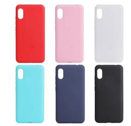 Gevallen voor Redmi 8A Candy Color TPU Case voor Redmi8a Ultra Dunne Siliconen Zachte Cover voor Redmi 8A Matte TPU-hoesje