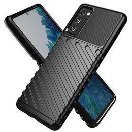 étuis pour Samsung Galaxy S20 FE 5G coque de téléphone robuste en silicone armure bouclier antichoc couverture arrière pour Galaxy Note 20 S20 Ultra S10E S9