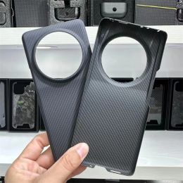 Gevallen voor Xiaomi 13 Ultra telefoonhoesje Real Carbon Fiber Case Shockproof Telefoon hoes geschikt voor Xiaomi 13 Ultra Aramid Fiber Phone Case