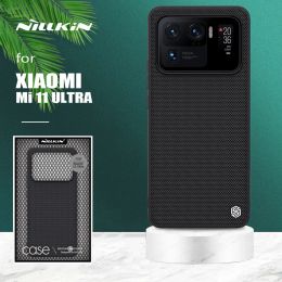 Casos para Xiaomi Mi 11 Ultra Case Nillkin 3D Nylon Ultrathin Business Hard Back Cover Case para Xiaomi Mi11 Mi 11 Ultra