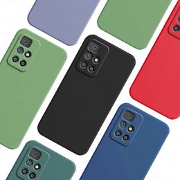 Gevallen voor Xiaomi Redmi 10 Case Redmi Note 10 10S Note 11 Pro Plus Cover Schokbestendig TPU Candy Silicon Protetcive Telefoon Achterkant