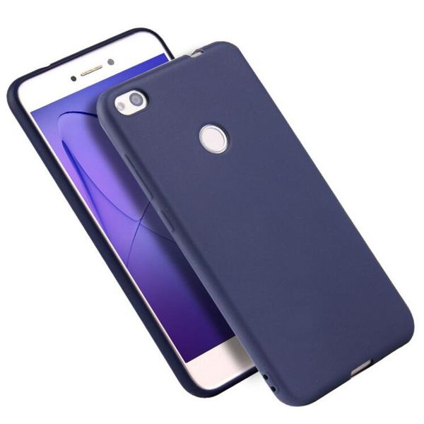 étuis pour Xiaomi Redmi Note 5 Pro étui 64GB mat bonbon couleur unie couverture Silicone TPU étui souple Redmi Note 5 Pro Global 5.99 pouces