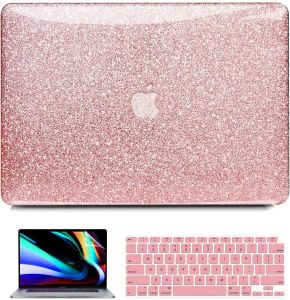 COSEMENTS ÉTAT HARD PLASTIQUE GLOSSY + COUVERTURE DE CLAVEUR + ÉCRAN POUR MACBOOK AIR 13 M1 2022 16 