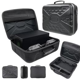 Bagure de boîtier dure pour Xbox Series S X Box Console Console Contrôleur GamePad Accessoires Organisateur de voyage Varigne de voyage Portez Funda Storage