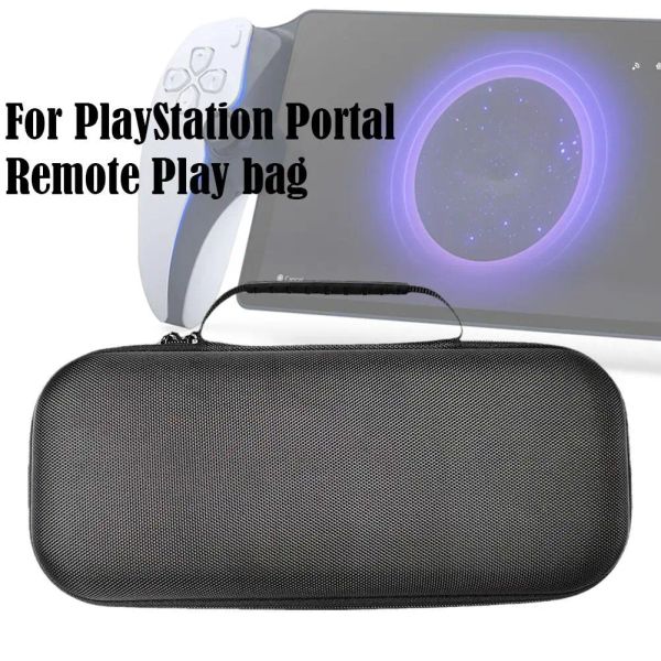 Cas Hard Eva Portable Portable Case pour Sony PS5 PlayStation Player Remote Portable Film de sac de rangement de voyage protecteur
