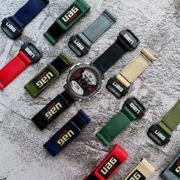 Gevallen Hoge kwaliteit nylon band voor Huami Amazfit Trex 2 Horlogeband Nylon verstelbare armband voor Xiaomi Amazfit Trex Pro Rex2