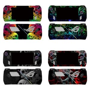 Cases horror schedel vinyl huid sticker voor asus rog bondgenoot huidsticker bescherming sticker anti vingerafdruk asus rog bondgenoot huid sticker