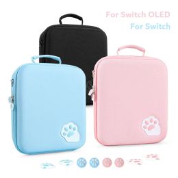 Étuis de transport Kawaii pour Nintendo Switch/Switch OLED, pochette pour Console, accessoires de jeu avec poignées pour manettes gratuites