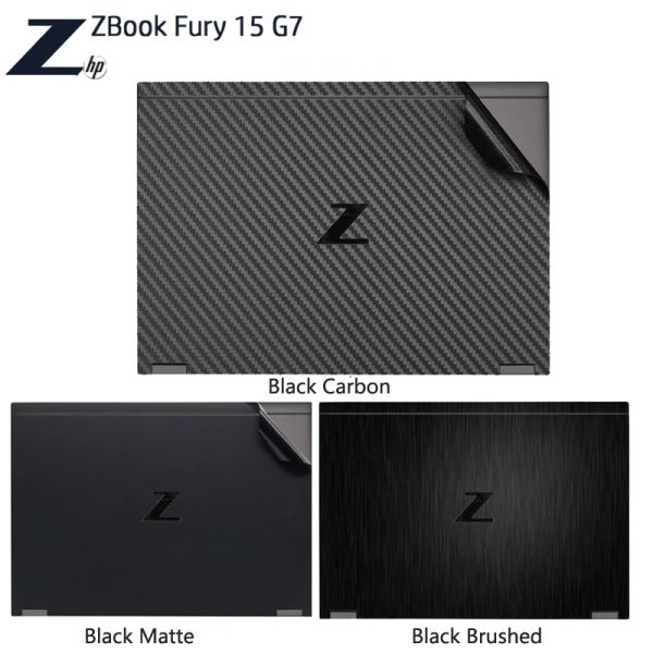 Cas KH Special Carbon Fiber Vinyl ordinateur portable autocollant Sticker Decals Protector Guard Cover pour HP ZBOOK FURY 15 G7 15 