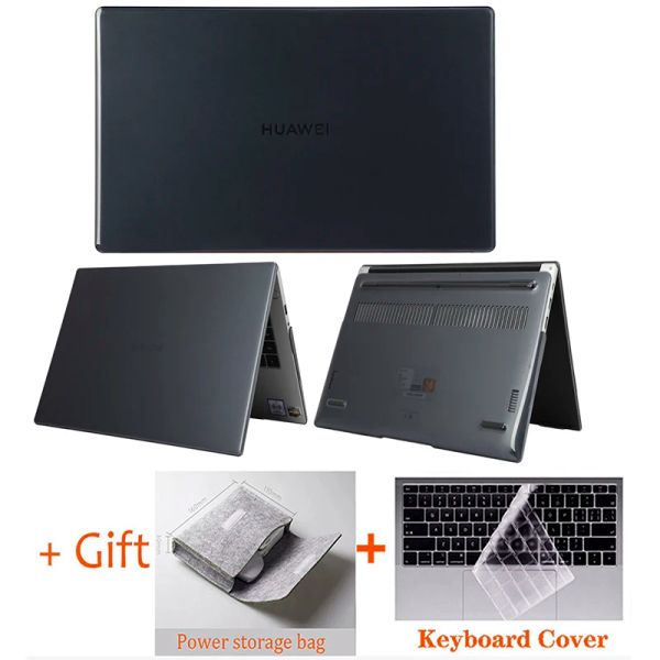 Cas Case d'ordinateur portable pour Huawei MateBook X Pro 13.9/14/15 / MateBook D 14 / D 15 / Honor Magicbook 14/15/2019/2020 COUVERTURE MATTE CRISTAL MATE