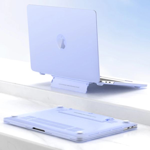 Casos Shell protectora para computadora portátil para Apple MacBook 2020 Air 13 A2337 A2179 A1932 Caso para MacBook M1 M2 Pro 13 A2338 A2289 Case M3 Pro 14