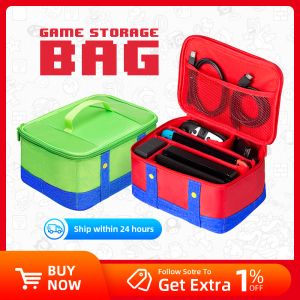 Études grandes étui de protection de transport pour Nintendo Switch Oled Console Pro Controller Travel Storage Bag Bag pour les accessoires de commutation