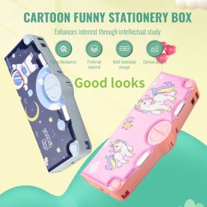 Cases Multifunction Leuke potlooddoos Terug naar schoolbenodigdheden voor meisje Japanse Koreaanse Kawaii Pencil Cases Potlood Bag -briefpapier