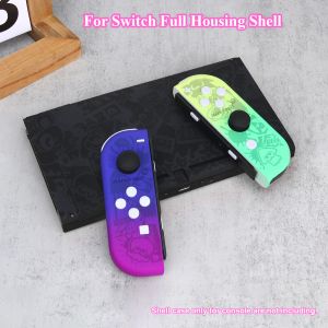 Gevallen NIEUW DIY voor NS Switch JoyCons Behuizing Shell Cover met volledige knoppen Vervanging voor Nintendo Switch Console Back Faceplate Case