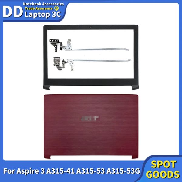 Casos Nuevos para Acer Aspire 5 A51551 A51551G A31551 A31553 A61551 N17C4 LCD LCD Tapa trasera/Bisel delantero/Bisa