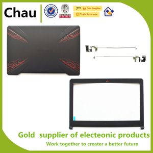 Cas nouveaux pour ASUS FX80 FX80G FX80GD FX504 FX504G FX504GD FX504ge Coud de couvercle arrière Couvercle LCD Couvercle arrière / Consénients avant / charnières