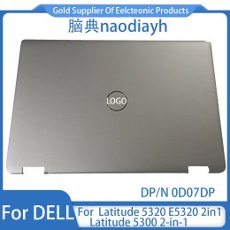 Cases nieuw voor Dell Latitude 5320 E5320 5300 E5300 2in1 LCD Achterbedekking Laptop A Case Top Small Lower Letto 0D07DP/D07DP