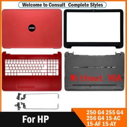 Cas nouveaux pour HP 250 G4 255 G4 256 G4 15AC 15AF 15AY COURT DE BACK INTROPOBLE DE L'ordinateur portable / Centrages / charnières / Palmrest / Bottom Case 854989001 Rouge