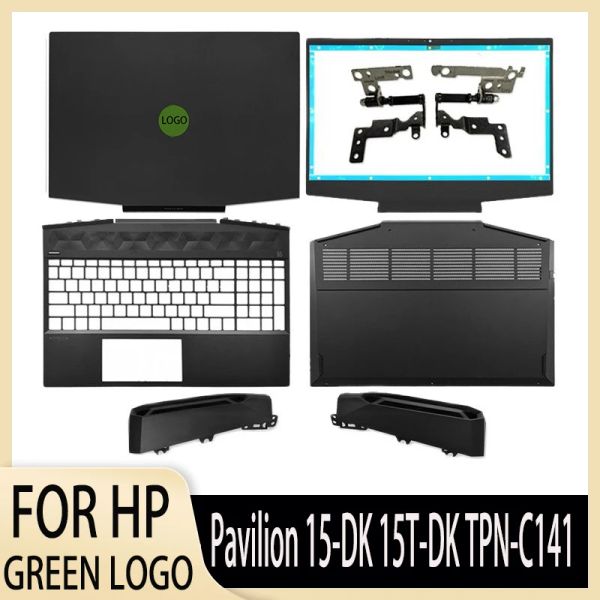 Casos Nuevos para HP Pavilion 15DK 15TDK TPNC141 LCAP LCD Cubierta posterior/bisel delantero/bisagras/Palmrest Case/fondo inferior L56914001