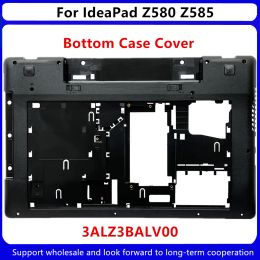 Cas nouveaux pour Lenovo IdeaPad Z580 Z585 Série d'ordinateurs portables Base de boîtier inférieur Couverture basse 3ALZ3BA00