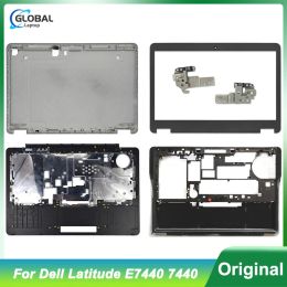 Cases Nieuwe laptopcase voor Dell Latitude E7440 7440 LCD Achteromslag/Palmrest/Bottom Case Top LID 0HV9NN C98T7 0C98T7 0946F7