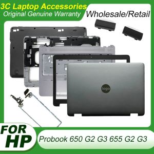 Cas nouveaux boîtiers pour ordinateur portable pour HP Probook 650 G2 G3 655 G2 G3 LCD COUVERTURE BACK COVER LE COEUR PALMREST CAS TOP 840724001 840726001