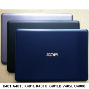 Cas nouvel ordinateur portable pour ASUS K401 A401L K401L K401U K401LB V405L U4000 LCD COUVERTURE DU COUVERCLE / CODE COPE DE BASE / COUVERTURE DE BASE BASE