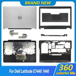 Cases Nieuwe laptop LCD -achteromslag/voorste ring/palmest hoofdletters/onderkant voor Dell Latitude E7440 7440 0HV9NN C98T7 0C98T7 0946F7