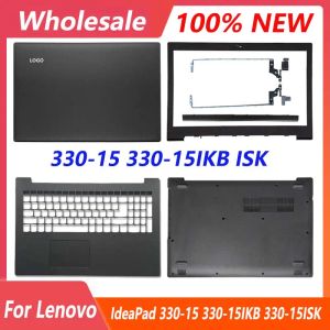 Cas nouveaux ordinateurs portables Couvercle arrière / lunette avant / Palmrest / Bottom Case / charnières pour Lenovo IdeaPad 33015 33015IKB 33015ISK 33015IGM COUVERTURE