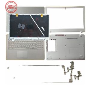 Cas nouveaux ordinateurs portables LCD COUVERTURE BACK COVER avant Palle Palmrest Bottom Case Hinges pour Samsung NP300E5K NP300E5M NP3500EM NP300E5L