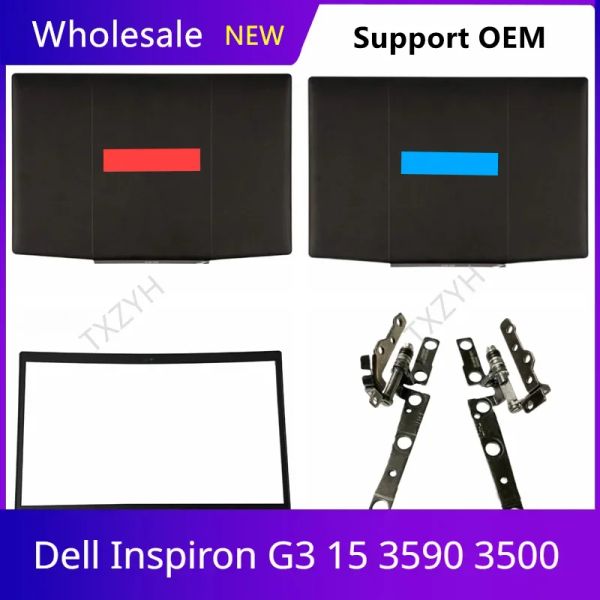 Casos Nuevo original para Dell Inspiron G3 15 3590 3500 portátil LCD Cubierta trasera Bisal delantero Bisa