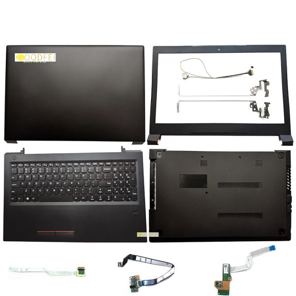 Casos Nuevo original para Lenovo IdeaPad V31015 ISK IKB LCD Tapa posterior Tapa trasera Bisel Palmrest Teclado superior Base inferior Cubierta de base inferior