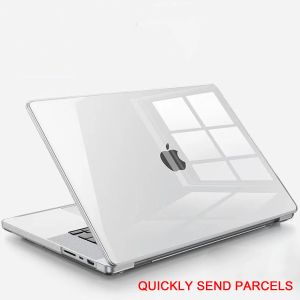 Cases nieuwste Crystal Laptop Cases voor MacBook Pro 14 A2992 Case M1 M2 M3 A2991 MacBook Pro 16 Funda MacBook Air Cover Capa Mac Pro 13