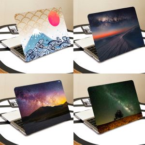 Cas Night View Case pour ordinateur portable pour MacBook M1 M2 Air 13 15.3 2023 A2941 Pro 13 14 16 Incha2681A2179A237A2338A2289 TOUCH BAR / ID COUVERTURE