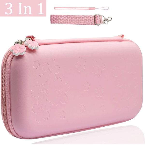 Caisses ns ns rose sakura fleur de la peau de la peau de transport du sac de sac de sac de saut de socle étanche à poche imperméable