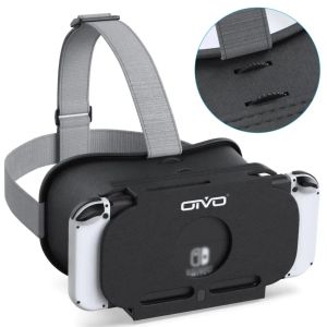 Cases OIVO voor Switch LABO VR-bril voor Nintendo Switch VR Grote lensafstand Breedte-aanpassing 3D VR-bril voor Odyssey Games