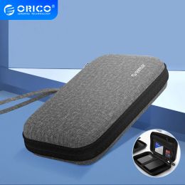 Cases Orico 2,5 inch HDD Protection Bag Box voor externe HDD Power Bank Storage USB Hard Drive Disk Cable oortelefoon Multifunctionele tas