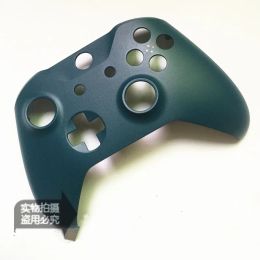 Gevallen originele voorkant van de bovenste shell face -plaatomslag voor Xbox One s één slanke controller marine hoofdletter huidvervangende behuizing reparatie