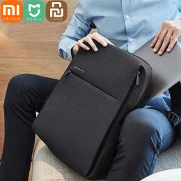 Cases Originele Xiaomi Backpack MI Minimalistische Urban Life Style Polyester Backpacks For School Business Travel Men's Bag grote capaciteit